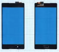 Сенсорное стекло (тачскрин) для Sony Xperia Z3+, Z4, черный