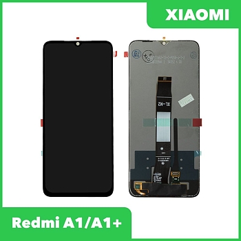 LCD дисплей для Xiaomi Redmi A1, A1+ в сборе с тачскрином (черный)
