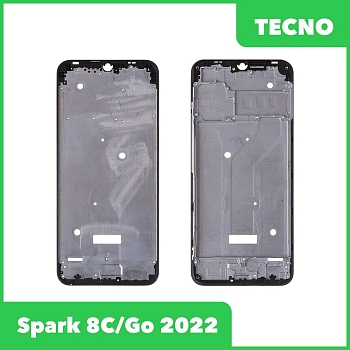Рамка дисплея для Tecno Spark 8C, Go 2022 (черный)